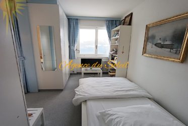 Charmant appartement sud très lumineux de 2 pièces, à 5 minutes à pied du centre de Montana !