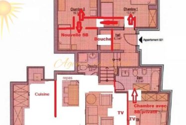 Magnifique appartement de 4.5 pièces en attique, totalement rénové en 2023 !