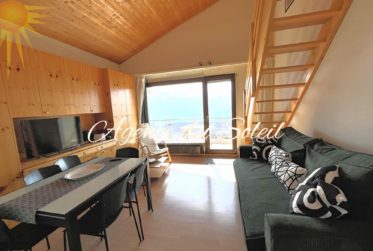 Adorable Cocon de 2.5 pièces + mezzanine habitable à proximité du centre de Montana !