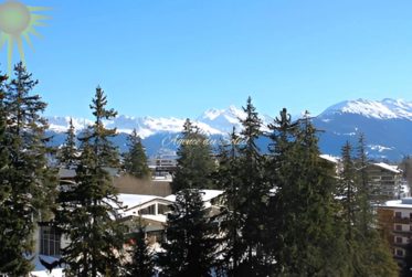 En exclusivité : Très grand studio de 1.5 pièces à quelques pas du centre de Crans !