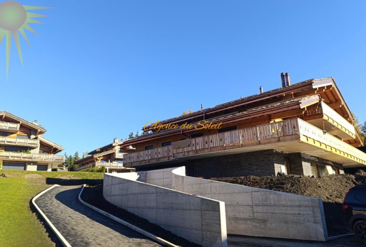 Exceptionnel 4.5 pièces neuf de haut standing à Crans-Montana !