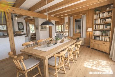 Idéal pour une famille: magnifique et spacieux chalet à 5 mn en voiture du centre de la station !