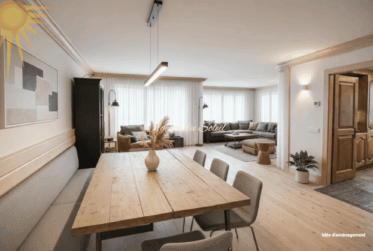 Au cœur de la station! Spacieux appartement traversant d'angle de 5.5 pièces avec terrasse!