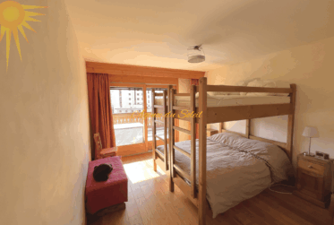 Plein centre de la station ! Appartement dans une résidence de standing de 3,5 pièces avec vaste terrasse!