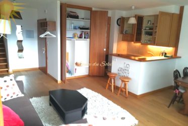 À louer à l'année (à partir du 1er avril): Comfortable appartement de 2.5 pièces avec une magnifique vue à deux pas du centre de Montana !