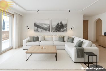 Plein centre de la station ! Appartement dans une résidence de standing de 3,5 pièces avec vaste terrasse!