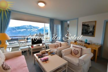 Charmant appartement sud très lumineux de 2 pièces, à 5 minutes à pied du centre de Montana !