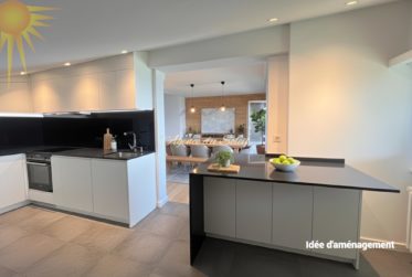 Appartement contemporain de 4,5 pièces en attique-duplex, entièrement rénové en 2024!