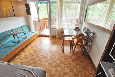 À louer ce grand studio sud à proximité du centre de Crans !