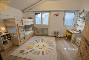 Superbe attique-duplex de 4,5 pièces, entièrement rénové en 2024 !