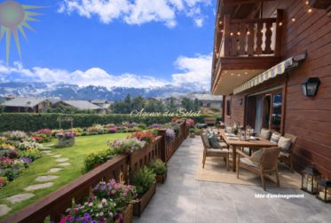 En Exclusivité ! Splendide chalet familial de 8.5 pièces dans un quartier prisé à Crans et en bordure du golf Ballesteros !