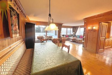 Au cœur de Crans! Grand appartement traversant d'angle de 5.5 pièces avec vaste terrasse sud!