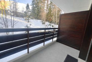 Adorable appartement traversant de 2.5 pièces entièrement rénové, au bord du Golf Ballesteros de Crans !