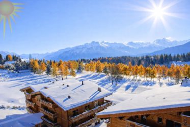 Appartement haut de gamme de 5.5 pièces au centre de la station et en bordure directe du golf !