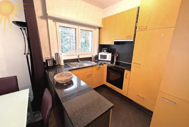 À louer à la saison d'hiver : Bel appartement 2.5 pièces au bord du golf 18 trous et parking devant l’immeuble !