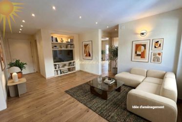 Plein cœur de Crans ! Lumineux appartement traversant de 4.5 pièces avec une chambrette complémentaire !