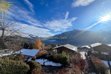 Superbe maison sud composé de 2 appartements séparés, à 5' en voiture de Crans-Montana (Mollens)!