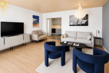 À louer (au mois) ce cosy et vaste studio au centre de Crans !