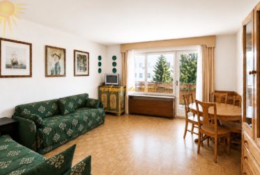 Au cœur de Crans, spacieux appartement traversant de 2.5 piècesavec 2 balcons !