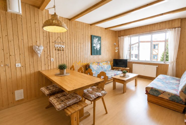 À louer à la saison : Agréable appartement 2.5 pièces en plein cœur de Crans !
