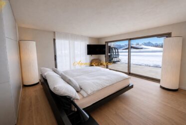 Luxueux appartement de 5.5 pièces en plein centre de la station et en bordure directe du golf !