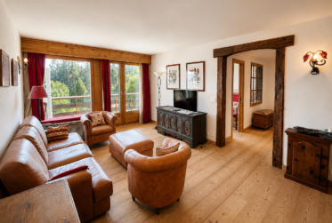 À louer à la semaine : Appartement Ski-in, Ski-out de 5.5 pièces avec 2 places de parc intérieurs, à Montana !